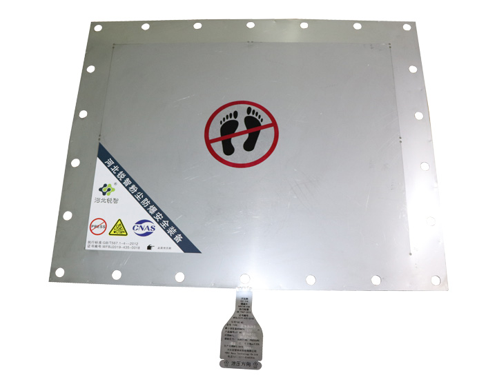 泄爆片、爆破片應用于粉塵除塵，泄爆，泄放壓力，室外型安裝