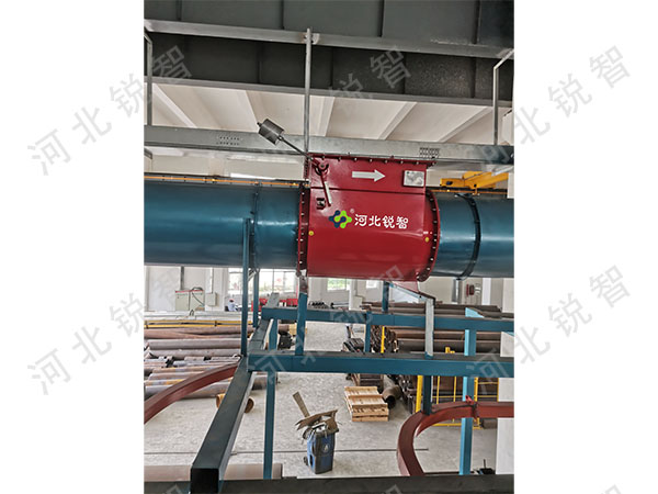 隔爆翻板閥安裝